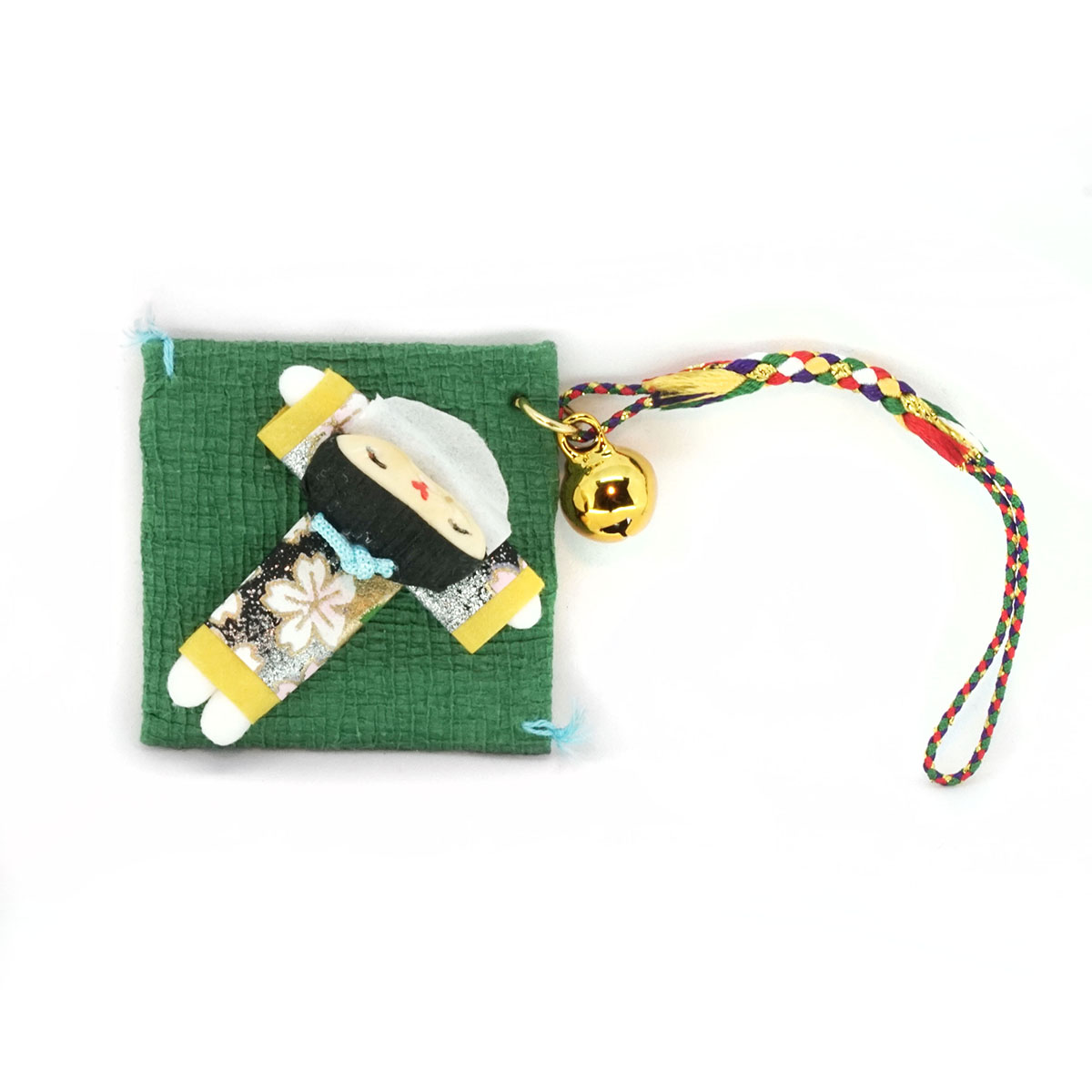 Healthy Growth Charm (Sukoyaka) (すこやか守), an omamori from Omiya Hachimangu Shrine